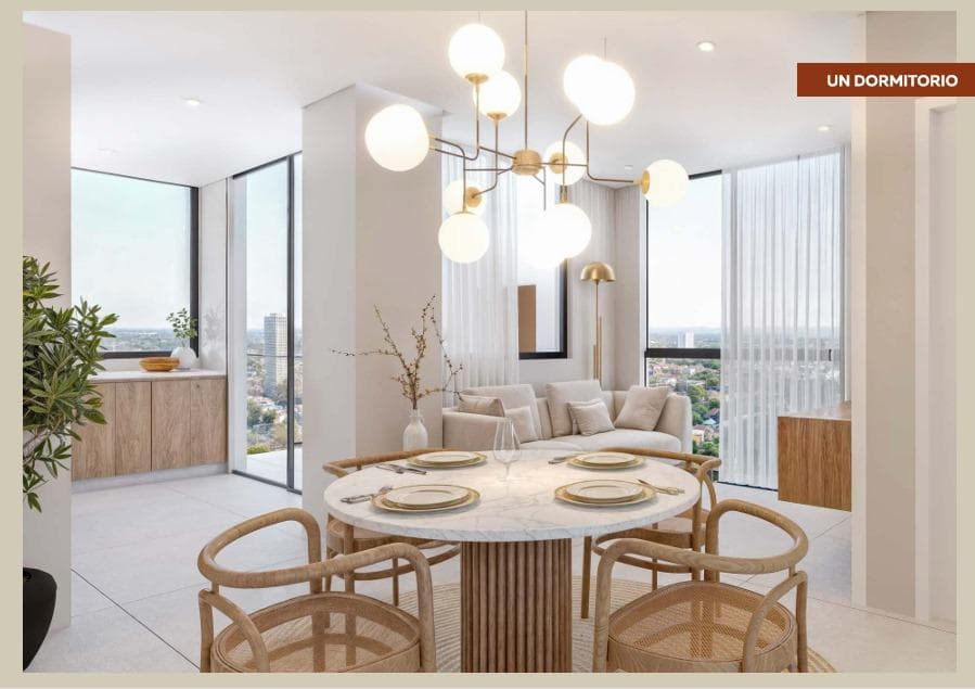 Departamento en venta 1 Dormitorio Barrio Las Lomas Asunción edificio Torre Narciso — foto 1