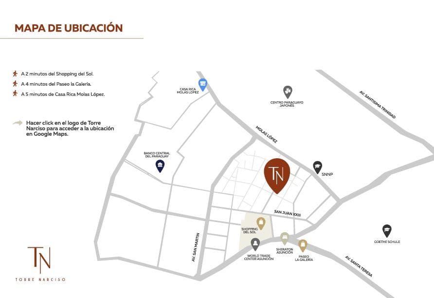 Departamento en venta 1 Dormitorio Barrio Las Lomas Asunción edificio Torre Narciso — foto 4