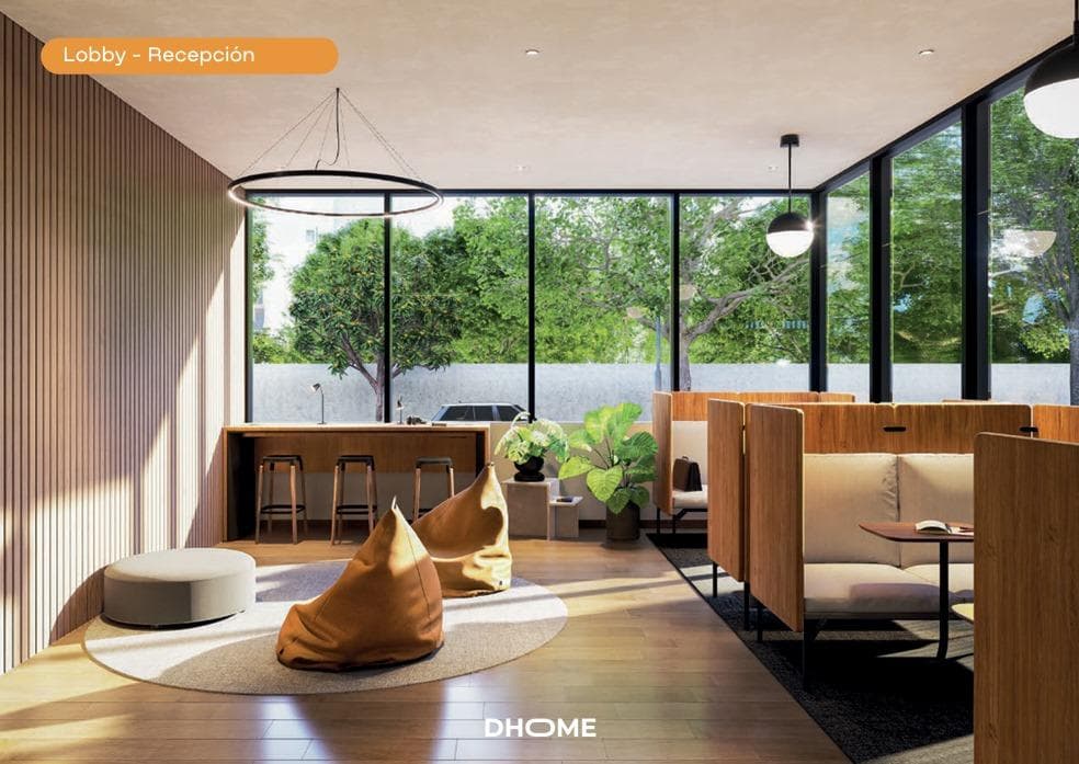Departamento en venta 1 dormitorio en barrio Recoleta Asunción edificio D Home — foto 5