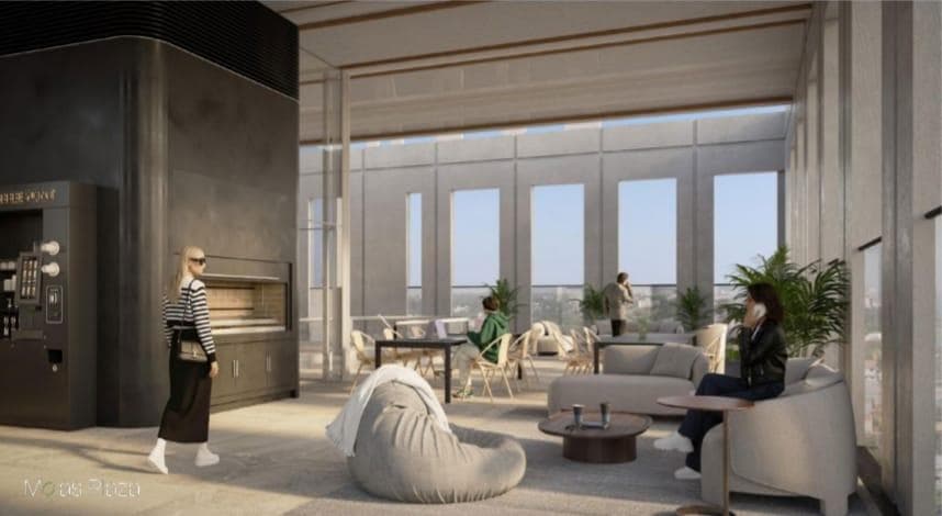 Departamento en venta de dos dormitorios tipo dúplex con balcón barrio Stma Trinidad Asunción Edificio Zuba Molas Plaza, foto 3