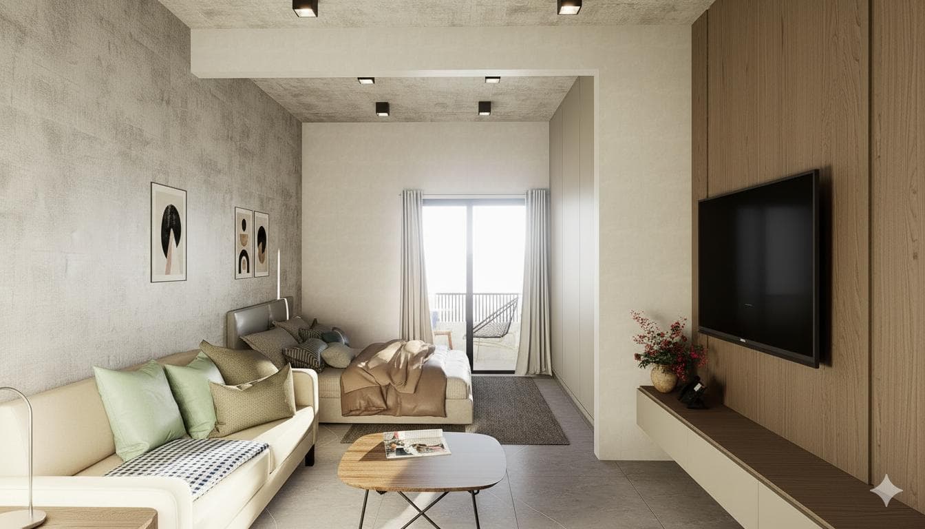Departamento en venta Monoambiente Zona Conmebol Luque edificio Brick — foto 1