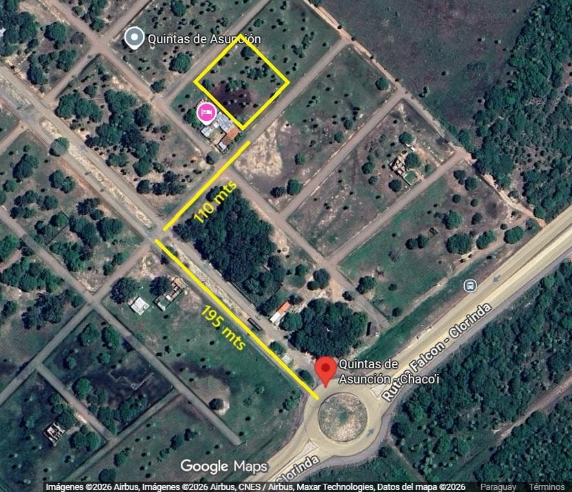 Terreno en Venta 3600 m2 Barrio Quintas de Asuncion Puerto Falcon, foto 2