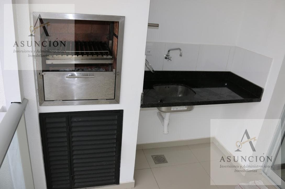 1 Dormitorio amoblado con balcón y Parrilla — foto 5