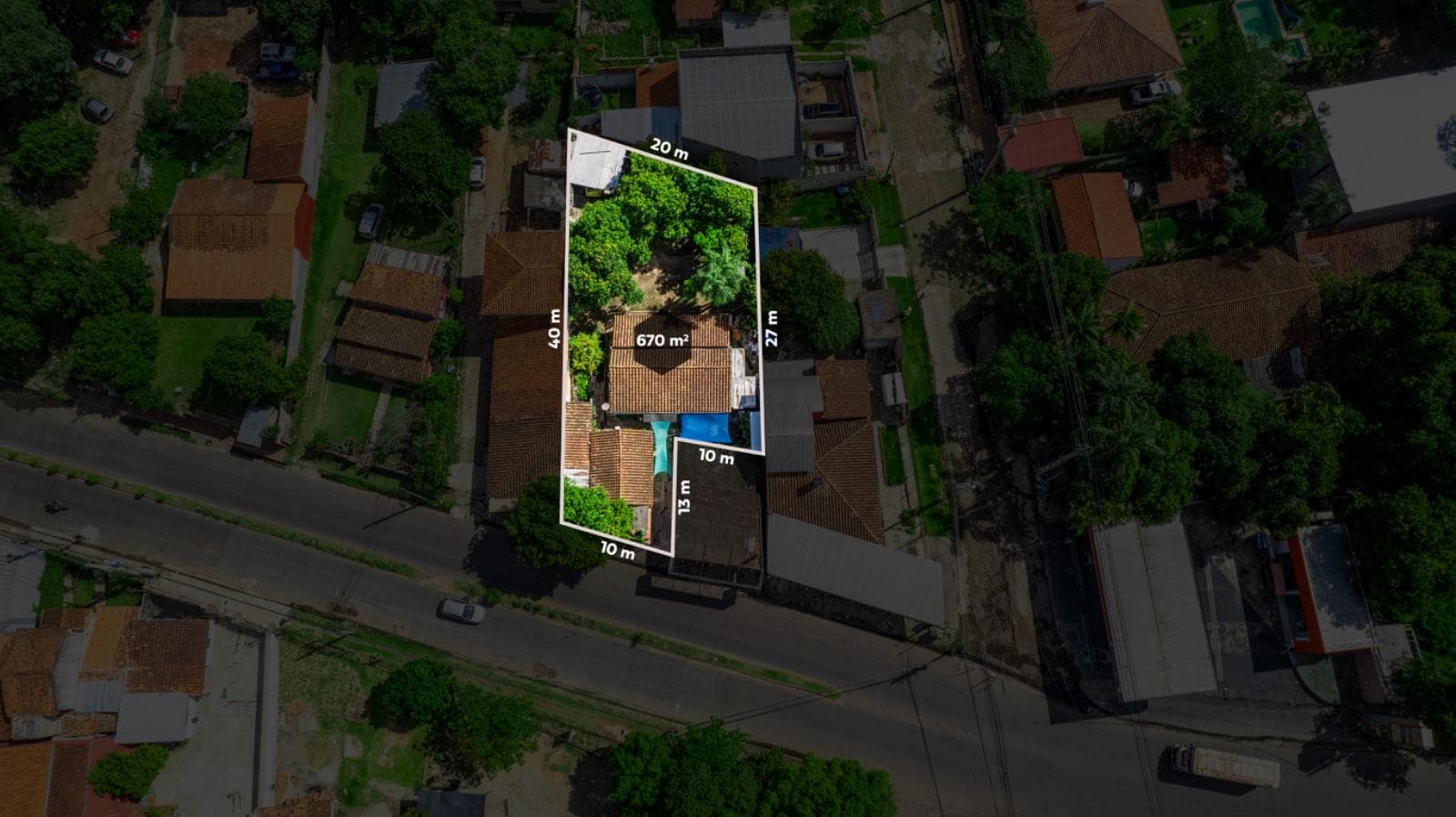 Terreno con casa a demoler, zona Curva Romero, Luque (Avda. Nanawa) — foto 2