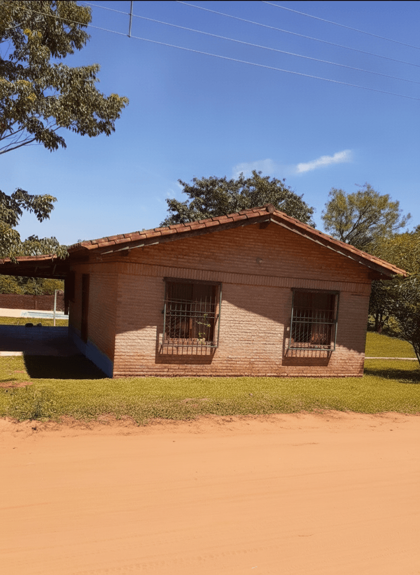 ¡Oportunidad única! Hermosa casa quinta en Aregua, ruta asfaltada. Terreno de 408 m² ideal para tu escape soñado, foto 1