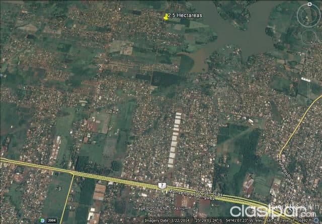 Oportunidad imperdible en cde!!! Propiedad de 2,5 hectareas sobre calle 9 acaray