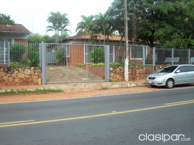 Sobre ruta asfaltada en caacupemi aregua vendo casa con terreno de 21 X 30 — foto 1