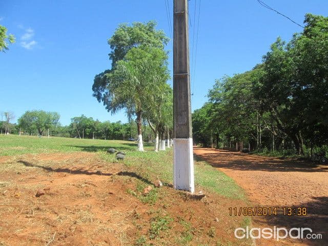 Terreno en Itaugua Km 25 a cuotas para vivir ya o para tu Quinta