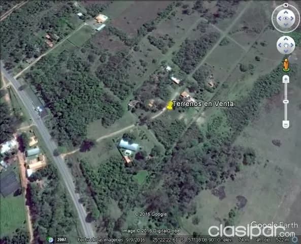 Remato 2 Hermosos Terrenos juntos en Ypacarai, 500 mts del Lago — foto 3