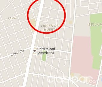 3 terrenos juntos en zona Univ. Americana