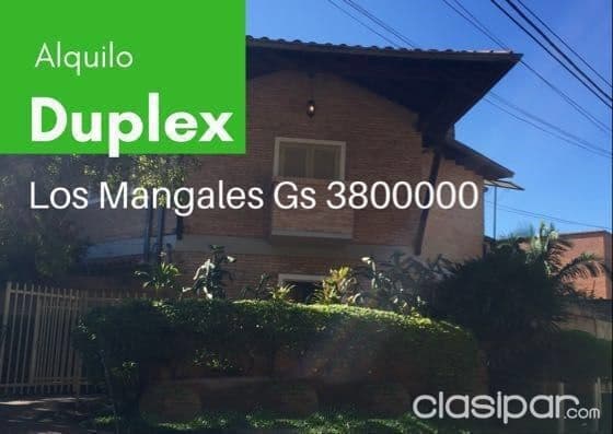 Duplex zona los Mangales....COD: CL 497