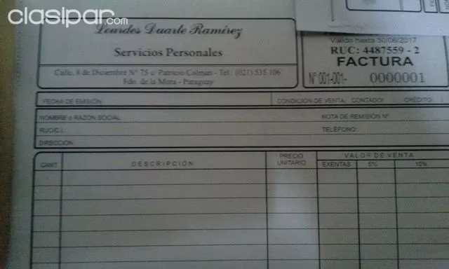 Facturas con Timbrado — foto 2