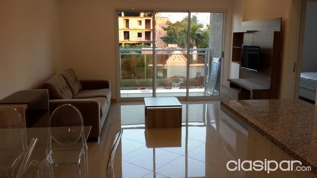 Departamento completamente AMOBLADO de 1 dormitorio a una cuadra de la Avda. Mcal Lopez