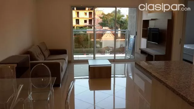 Departamento completamente AMOBLADO de 1 dormitorio a una cuadra de la Avda. Mcal Lopez — foto 2