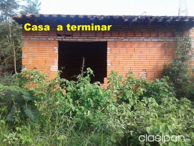 Remato 1 terreno 360 m2, con construcción a terminar