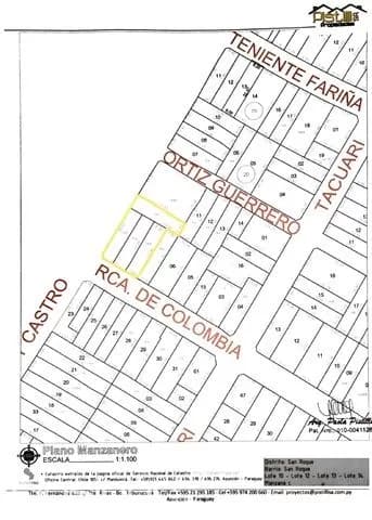 Terreno en Esquina Barrio San Roque, Centro de Asunción — foto 5