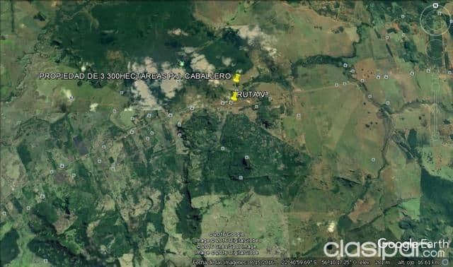 Pedro juan caballero (amambay): 3.300 has c/ mejoras - 4.000 usd la ha