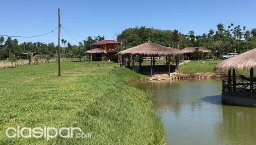 Superficie de terreno diez hectáreas, hermosa casa quinta en itacurubi de la cordillera — foto 1