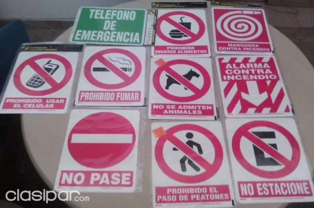 Carteles de señales para obras o guia de areas, foto 5