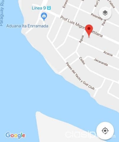 terreno de 1200 mt2 en Ita Enramada