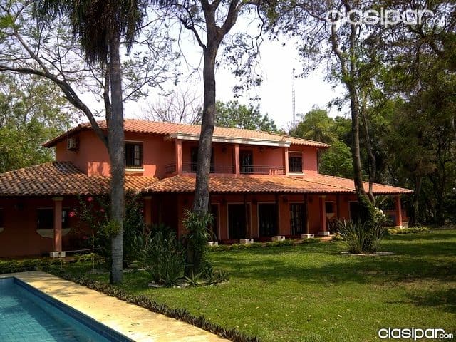5 hectáreas en Patiño,con costa en el lago Ypacaraí, con Residencia