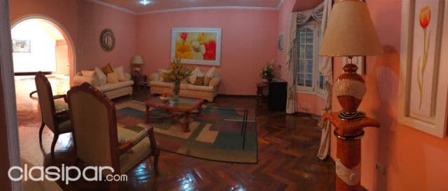 Oferta espectacular casa amoblada en lambare!! Barrio kennedy zona residencial!