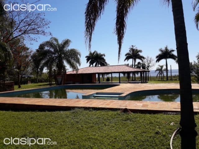 Terreno en barrio cerrado de itaugua a orillas del lago ypacarai especial para casa quinta — foto 1