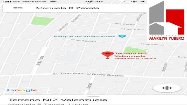 terreno en importante ubicacion en Luque...COD: CL 619