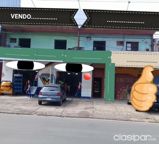 Edificio con salones comerciales e2088