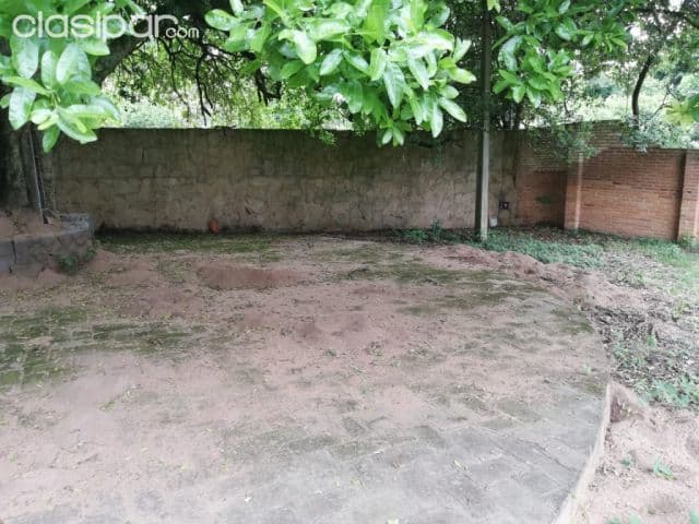 Remató terreno en Asunción