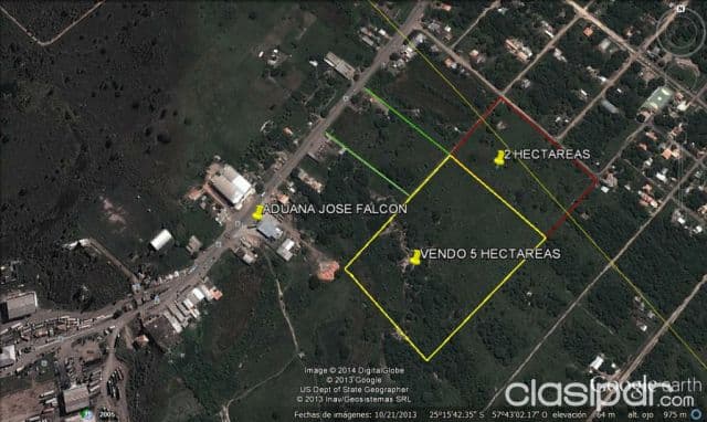 Pto falcón: 7 hectáreas en venta ideal p/ puertos, empresas, desarrollos inmobiliarios, foto 1