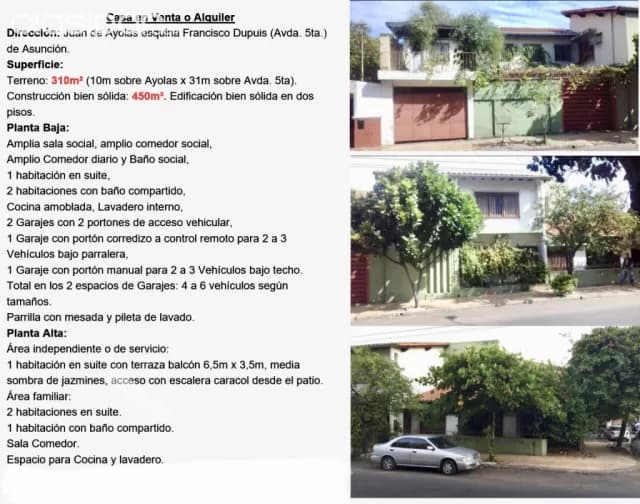 o Vendo Casa en el Centro de Asunción en Dupuis (Avda. 5ta. Quinta) y Ayolas, foto 2