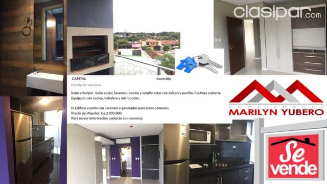 departamento dos dormitorios en barrio San Vicente COD: CL 660
