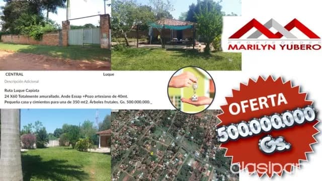 Hermosa propiedad en cañada san rafael. Luque cod: Cl684, foto 2