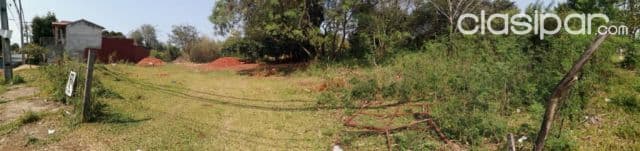 Terreno sobre asfalto en Luque zona barrio primavera cod 2436