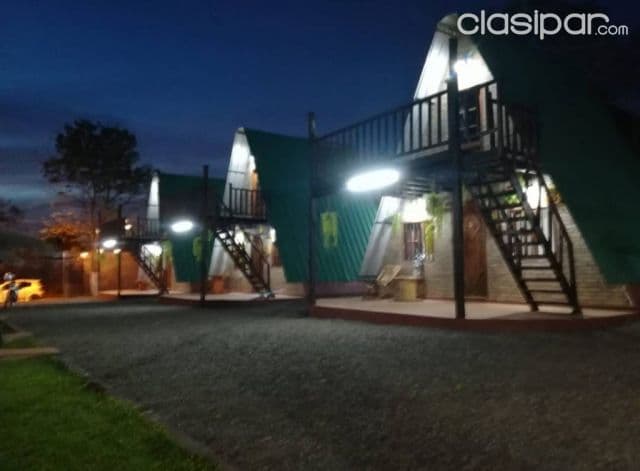 3 cabañas en encarnacion para negocio de retiros, fines de semana en familia y mucho