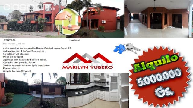 casa de 3 pisos en Lambare COD: CL704