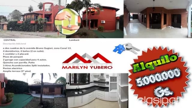 casa de 3 pisos en Lambare COD: CL704 — foto 2