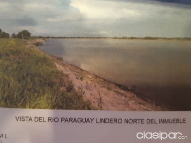terreno de 16 Ha sobre el rio Paraguay en Villeta — foto 1