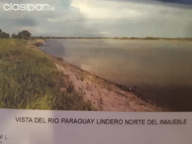 terreno de 16 Ha sobre el rio Paraguay en Villeta — foto 2