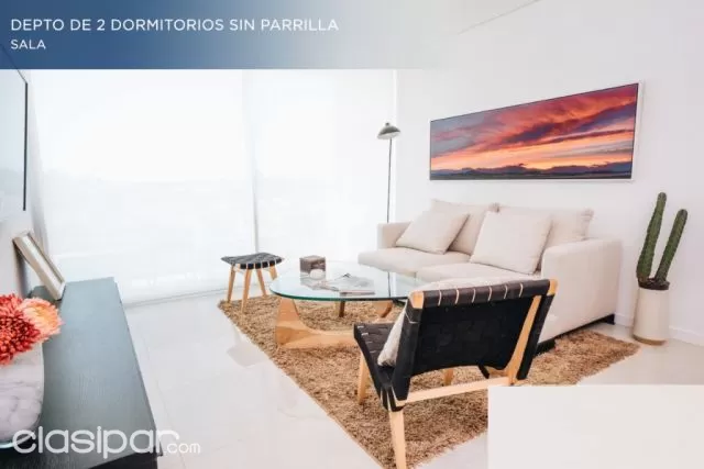Edificio altamira (ycua satí): Elegante depto. 2 dormitorios, seguridad 24 hs, piscina, foto 3