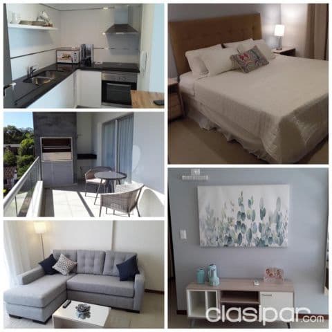 Prox. Shop del sol, av. Del chaco: Elegante depto. Amoblado y equipado, 1 dormitorio