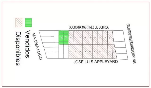 Loma pytá, inmejorable ubicación: 19 lotes de 420m2 c/u, en venta, 65.000 usd, foto 2
