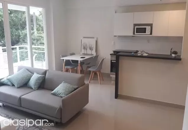 Edificio tierra alta, Villa Morra: A estrenar, 1 suite, ideal p/ soltero o pareja, 750 usd, foto 3