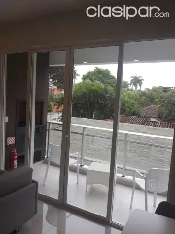 Edificio tierra alta, Villa Morra: A estrenar, 1 suite, ideal p/ soltero o pareja, 750 usd, foto 4