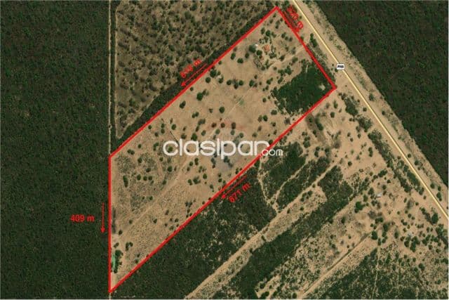 Campo de 23 Has a 6km de Mscal Estigarribia 294,500 USD
