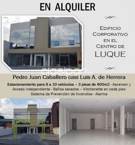 Luque: 400 m2, edificio corporativo ideal para empresas, 65.000.000 gs, foto 1