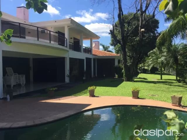 Yacht y golf club, Lambaré: 3.000 m2, magnifica residencia s/ campos de golf, 2 piscinas, foto 3