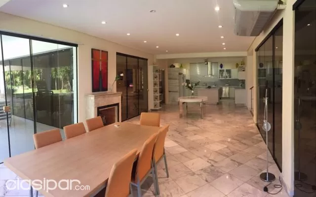 Yacht y golf club, Lambaré: 3.000 m2, magnifica residencia s/ campos de golf, 2 piscinas, foto 5