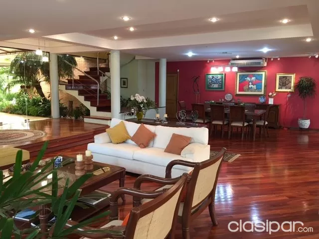 Yacht y golf club, Lambaré: 1.566 m2, fantástica residencia, 4 suites, jardín, piscina — foto 3